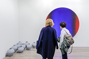 Ai Weiwei and Anish Kapoor, <a href='/art-galleries/lisson-gallery/' target='_blank'>Lisson Gallery</a>, Art Basel (13–16 June 2019). Courtesy Ocula. Photo: Charles Roussel.